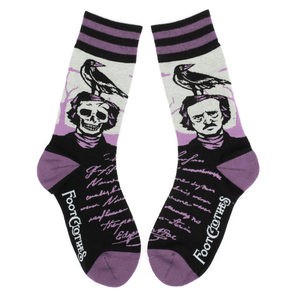 Footclothes - The Raven Poe Sokken - Multicolours